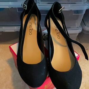 Black Mary Jane shoes size 6 women